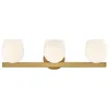 Hinkley Bath Mae Medium Three Light Vanity 24" Lacquered Brass