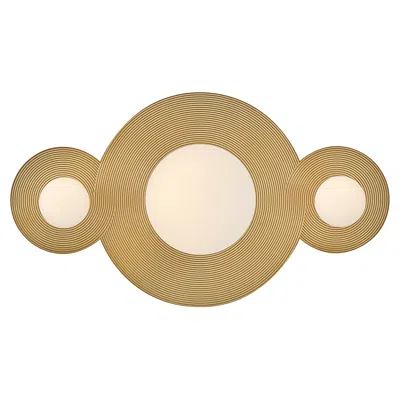 Hinkley Bath Rhea Small Led Vanity 10" Heritage Brass