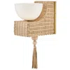 Hinkley Bath Thalia Medium Single Light Sconce 7.5" Lacquered Brass