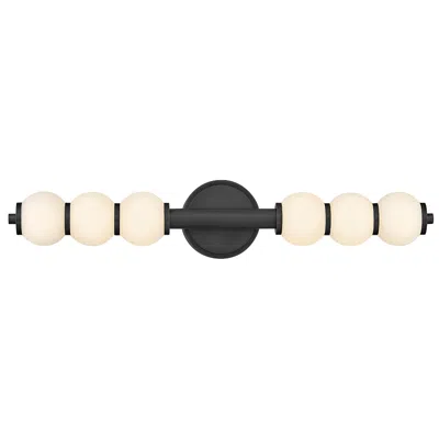 Hinkley Bath Trigo Large Led Sconce 6" Black