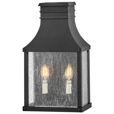 Hinkley Beacon Hill 17 1/4" High Museum Black Outdoor Wall Light