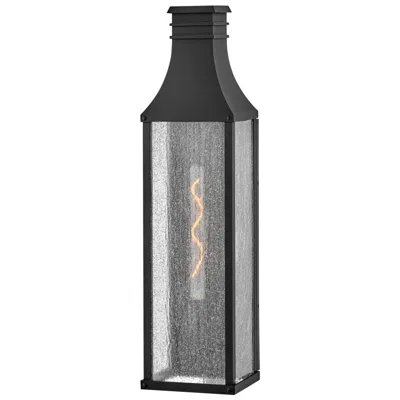 Hinkley Beacon Hill 30"h Museum Black Led Outdoor Wall Light