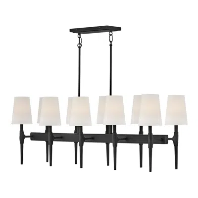 Hinkley Beaumont 48" Wide Black Chandelier By  Lighting