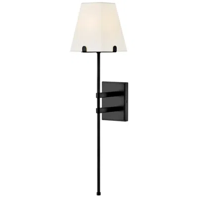 Hinkley Benton 30" High Black Wall Sconce