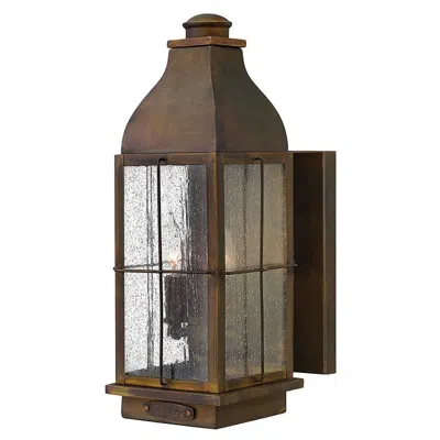 Hinkley Bingham 16" High Sienna Bronze Outdoor Wall Light Lantern