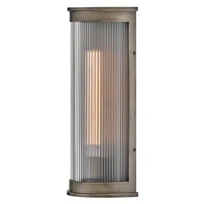Hinkley Bluffton Medium Wall Mount Lantern In Burnished Bronze