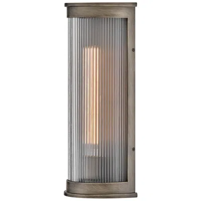 Hinkley Bluffton Outdoor Medium Wall Mount Lantern 17" Burnished Bronze