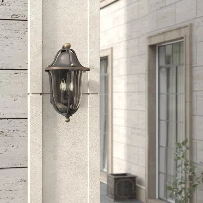 Hinkley Bolla 3-light Outdoor Wall Lantern In Bronze