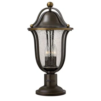Hinkley Bolla Outdoor 3-light Lantern Head In Bronze