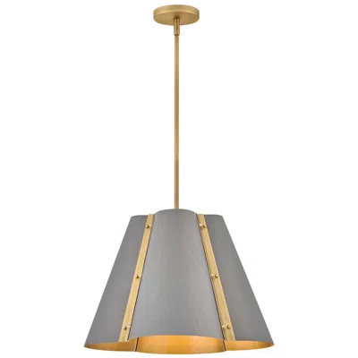Hinkley Bowman Large Pendant 19" Slate Bronze