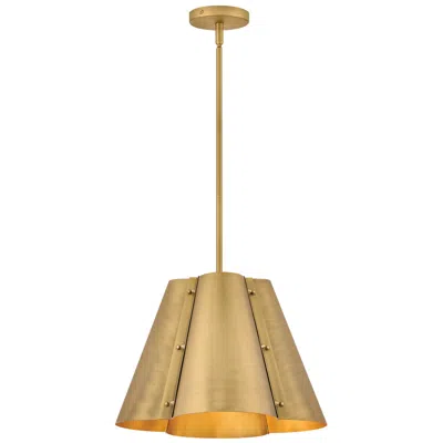 Hinkley Bowman Medium Pendant 16" Heritage Brass