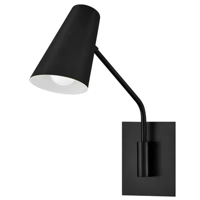 Hinkley Bray Sconce In Matte Black;satin Black