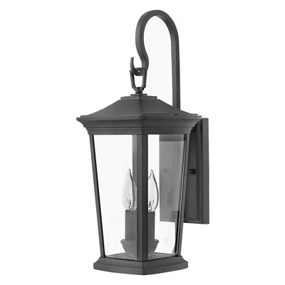Hinkley Bromley 20" High Museum Black 2-light Led Outdoor Wall Light