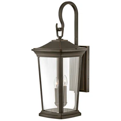 Hinkley Bromley 30" High Bronze 3-light Led Outdoor Wall Light