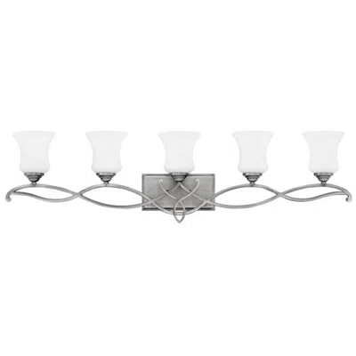 Hinkley Brooke 41 1/2" Wide 5-light Antique Nickel Bath Light