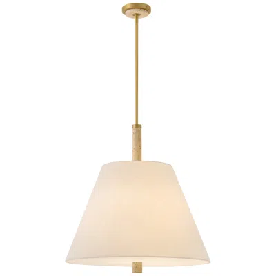 Hinkley Bruna Medium Chandelier 24" Lacquered Brass