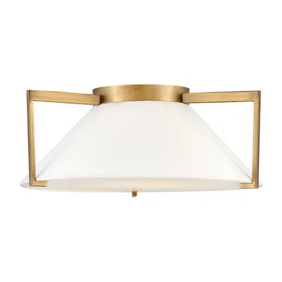 Hinkley Calla 20" Wide Brushed Bronze Led Ceiling Light