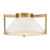 Hinkley - Calla Medium Flush Mount- 15.75" Brushed Bronze