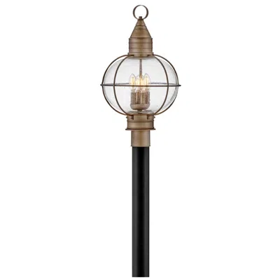 Hinkley Cape Cod 23 3/4" High Burnished Bronze Outdoor Post Light