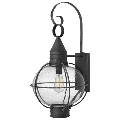 Hinkley Cape Cod 26 3/4" High Aged Zinc Outdoor Wall Light