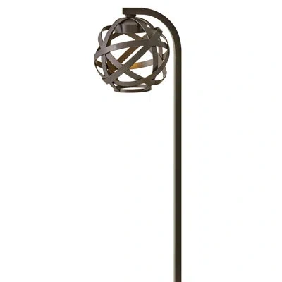 Hinkley Carson 12v Integrated Led Aluminum Outdoor Path Light In Bronze