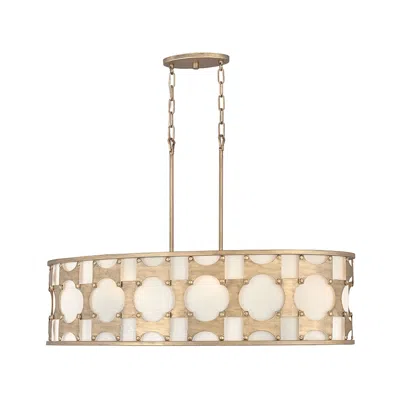 Hinkley Carter 37" Wide Burnished Gold Kitchen Island Light Pendant