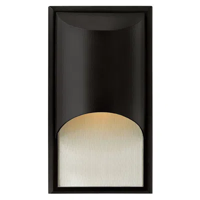 Hinkley Cascade 14 1/2" High Satin Black Outdoor Wall Light