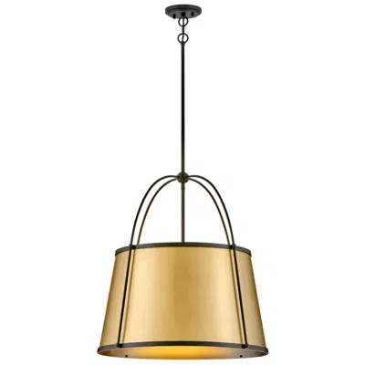 Hinkley Chandelier Clarke Medium Drum Chandelier 24" Black