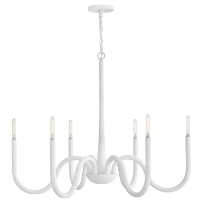 Hinkley Chandelier Maris Large Chandelier 36" Textured Plaster