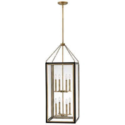 Hinkley Chandelier Shaw Medium Multi Tier Pendant 15.5" Black