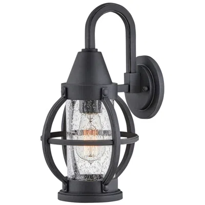 Hinkley Chatham 15" High Museum Black Outdoor Wall Light