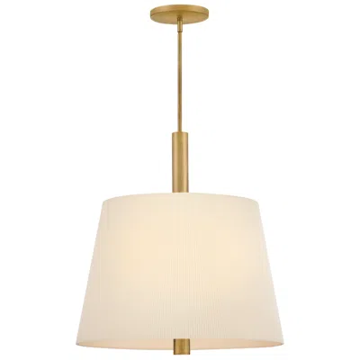 Hinkley Clive Medium Tapered Chandelier 24" Heritage Brass