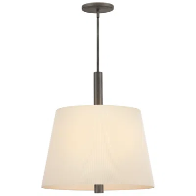 Hinkley Clive Medium Tapered Chandelier 24" Slate Bronze