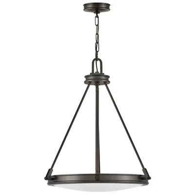 Hinkley Collier 21 1/2" Wide Black Oxide Pendant Light
