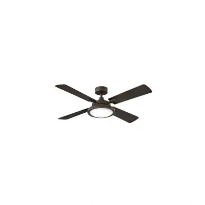 Hinkley Collier 54" Led Smart Fan In Metallic Matte Bronze