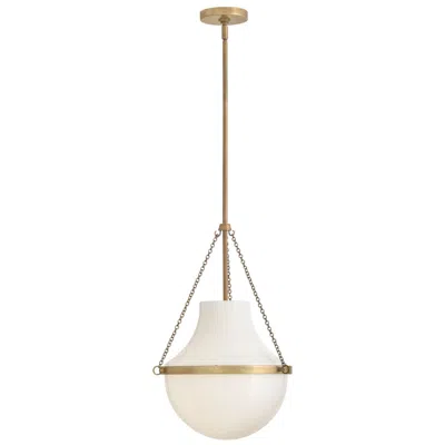 Hinkley Collins 15" Wide Heritage Brass Pendant Light