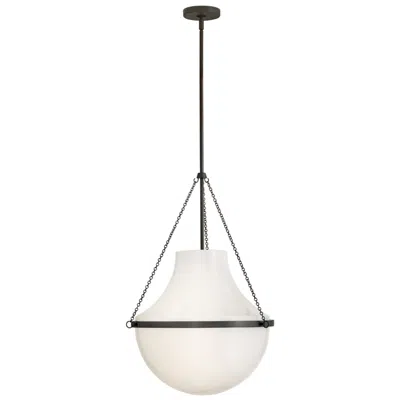 Hinkley Collins 20" Wide Black Oxide Teardrop Pendant Light