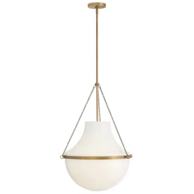Hinkley Collins 20" Wide Heritage Brass Led Pendant Light