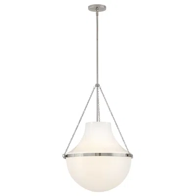 Hinkley Collins Large Pendant 20" Polished Nickel