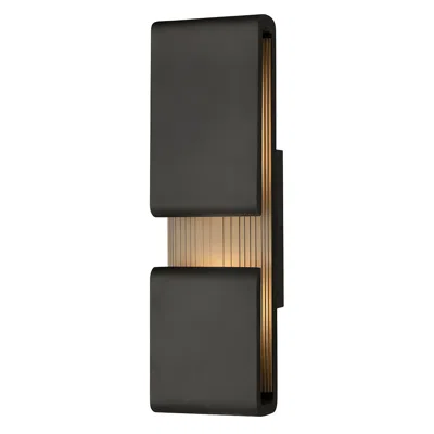 Hinkley Contour 22" High Black Led Outdoor Wall Light