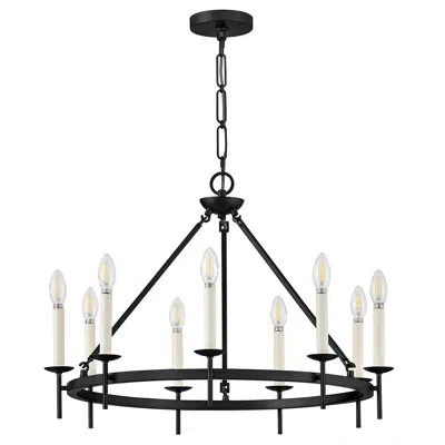 Hinkley Copley Chandelier In Black