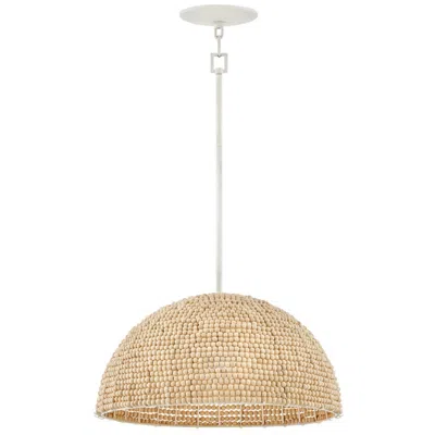 Hinkley Dalia 20" Wide Textured Plaster Pendant Light