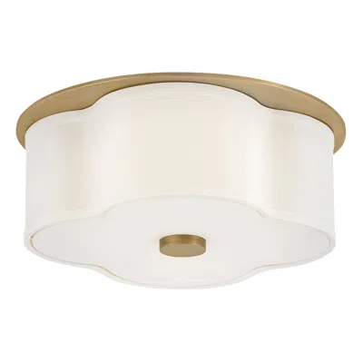 Hinkley Delaney 14" Wide Heritage Brass Ceiling Light