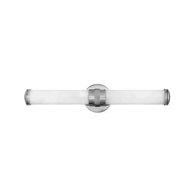 Hinkley Devon 23.75" Integrated Led Bath Vanity Sconce In Stainless Steel;silver;chrome;brushed Ni