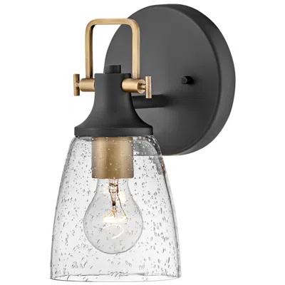 Hinkley Easton 10 1/2" High Black Wall Sconce