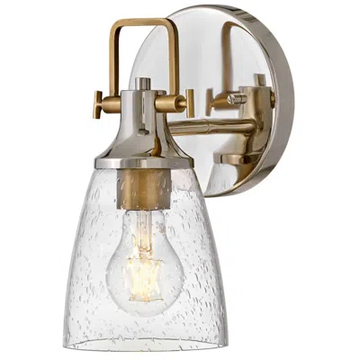 Hinkley Easton 10 1/2" High Polished Nickel Wall Sconce