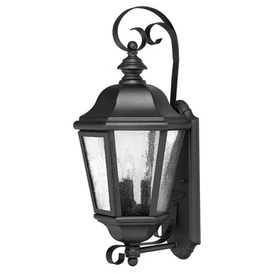 Hinkley Edgewater 21" High Traditional Black Scroll Outdoor Wall Light