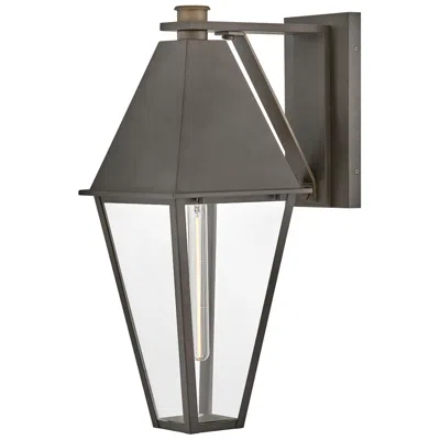 Hinkley Endsley Outdoor Medium Wall Mount Lantern 25" Blackened Brass