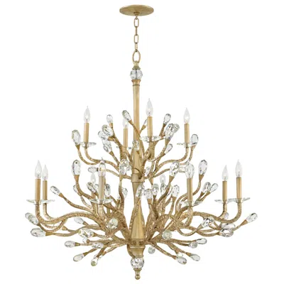 Hinkley Eve 48 1/2" Wide Champagne Gold 12-light Chandelier