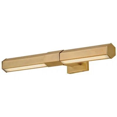 Hinkley Facet Medium Adjustable Led Accent Light 24" Heritage Brass